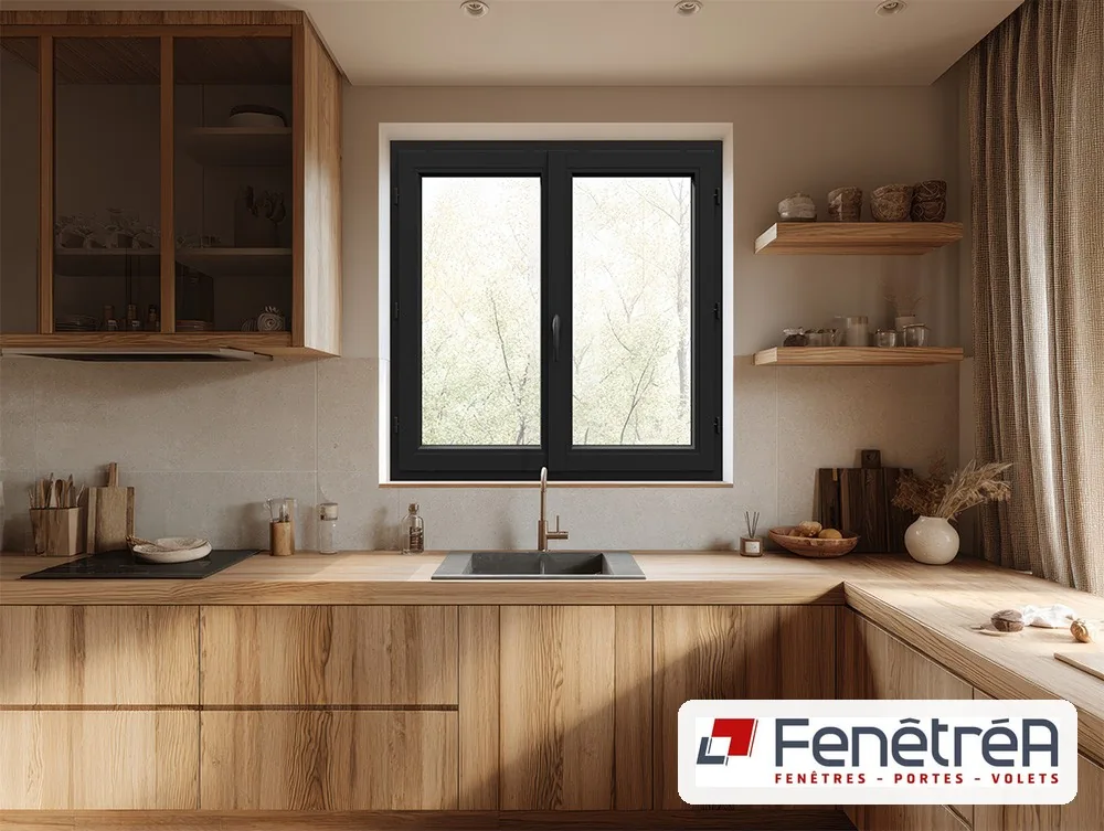 FenêtréA, fenêtres PVC, aluminium ou mixtes : « spécialiste français des menuiseries PVC,
aluminium et mixte », installé à Beignon, dans le Morbihan. Ses fenêtres sont garanties 10 ans, et 10
ans pour l'étanchéité des vitrages, selon ses conditions de garantie.